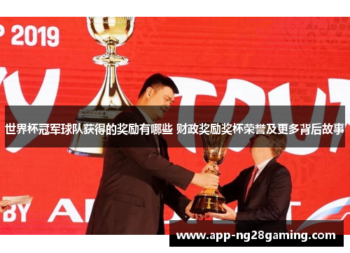 世界杯冠军球队获得的奖励有哪些 财政奖励奖杯荣誉及更多背后故事