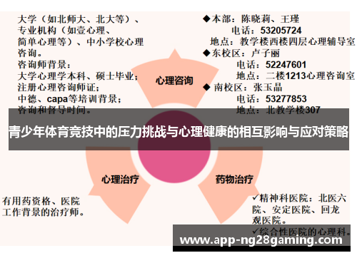 青少年体育竞技中的压力挑战与心理健康的相互影响与应对策略