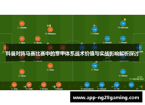 科曼对阵马赛比赛中的意甲体系战术价值与实战影响解析探讨