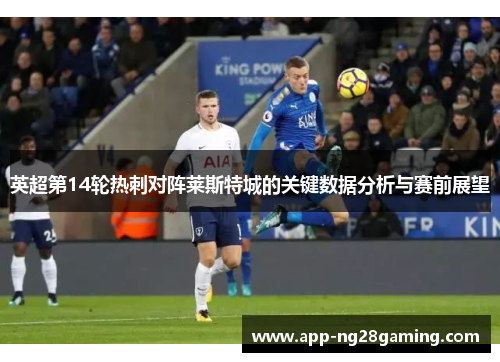 英超第14轮热刺对阵莱斯特城的关键数据分析与赛前展望